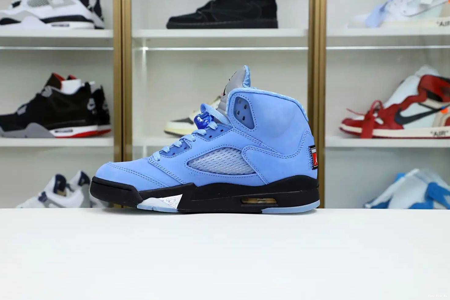 SE 401 BLUE BLEU DV1310 RETRO JORDAN 5 BLACK-WHITE AIR Kimikick UNIVERSITY 0703